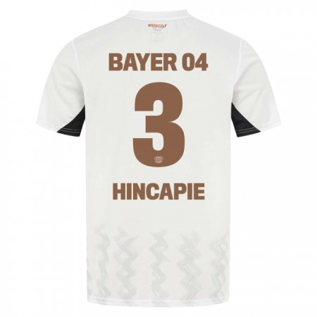 Goedkope Bayer 04 Leverkusen Piero Hincapie 3 Uitshirt 2024-25 Goedkope Bayer 04 Leverkusen Piero Hincapie 3 Uitshirt 2024-25
